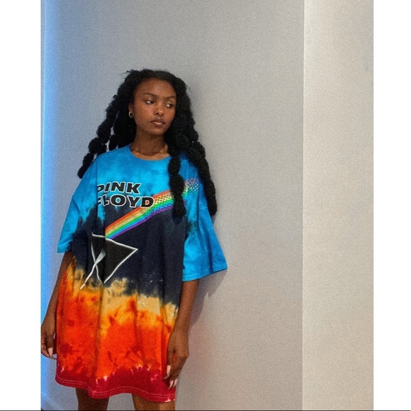 urban outfitters pink floyd t shirt dress Pink Floyd T-Shirt Dress